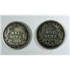Image 2 : BARBER DIMES: 1900-O FINE, 1916 GOOD