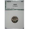 1938-S MERCURY DIME PCI MS-65 FULL BANDS