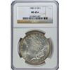 Image 1 : 1883 O MORGAN DOLLAR NGC MS 65+ BLAST WHITE