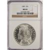Image 1 : 1889 Morgan $ NGC MS65