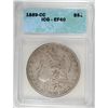 1889-CC MORGAN DOLLAR ICG XF 40 FULL ORIGINAL NEVER CLEANED XF!