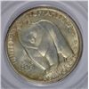 Image 2 : 1936 BAY BRIDGE HALF DOLLAR PCGS MS65 OLD RATTLER HOLDER