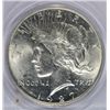 Image 2 : 1927-D PEACE DOLLAR HALF DOLLAR PCGS MS60 OLD RATTLER HOLDER