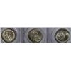 Image 2 : 1937 TEXAS PDS SET PCGS MS65 OLD RATTLER HOLDERS