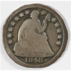 1848-O HALF DIME GOOD