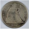 Image 1 : 1871 SEATED DOLLAR GOOD