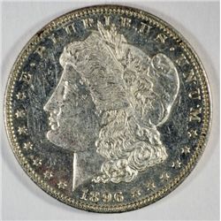 1896 MORGAN DOLLAR UNC PL