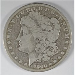 1890-CC MORGAN DOLLAR VG
