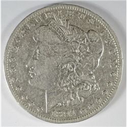 1891-CC MORGAN DOLLAR VG (RIM & MARKS)