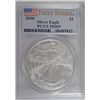 Image 1 : 2006 SILVER EAGLE PCGS MS69 FIRST STRIKE
