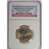 Image 1 : 2007 GEORGE WASHINGTON DOLLAR MINT ERROR NGC MS65