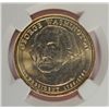 Image 2 : 2007 GEORGE WASHINGTON DOLLAR MINT ERROR NGC MS65