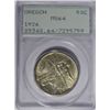Image 1 : 1926 OREGON HALF DOLLAR PCGS MS64 OLD RATTLER HOLDER