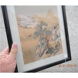 Japanese Framed Water color