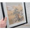 Image 1 : Japanese Framed Water color