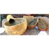 Image 1 : Three  Antique Hopi Gourd Scoops