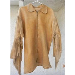 Fringed Hide Jacket, Western Style.