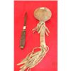 Image 1 : Trade Knife and Rattle from Buffalo Bill Collection