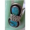 Image 1 : Navajo Turquoise Sterling Silver Ring