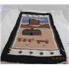 Pictorial Navajo Weaving, signed by artist Yazzi