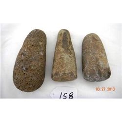 Three California Grinding Stones