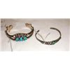Image 1 : Two Navajo Silver Small Bracelets