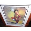 Image 1 : Indian Child Hoop Dancer Signed Lithograph by Carol Theroux