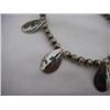 Image 3 : Sterling Silver Necklace with Thunderbird Inlays of Turquoise and Spiny Oyster