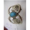 Image 3 : Sandcast Sterling Navajo Bracelet