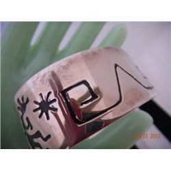 Navajo Sterling Cuff Bracelet