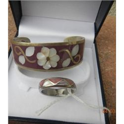 Bracelet and a Similar Ring