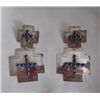 Image 3 : Sterling earrings with Lapis stones