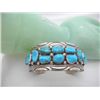 Image 2 : Sterling Silver and Turquoise Bracelet