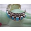 Image 3 : Sterling Silver and Turquoise Bracelet