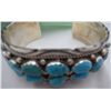 Image 5 : Sterling Silver and Turquoise Bracelet