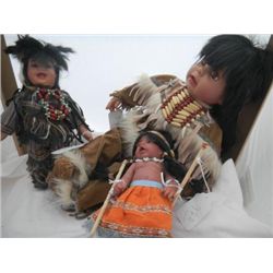 Three Indian Dolls