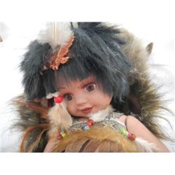 Porcelain Indian Doll Jointed