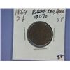 Image 3 : 1864 2 CENT COPPER