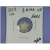 Image 3 : 1853 1/2 DIME