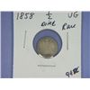 Image 3 : 1858 1/2 DIME