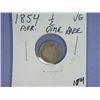 Image 3 : 1854 1/2 DIME