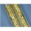 Image 1 : GOLD (2) VIALS 22k GOLD FLAKE