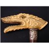 Image 1 : 19th c Ivory Dragon Walking Stick