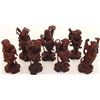 Image 2 : Collection of Hand Carved Rosewood Figures