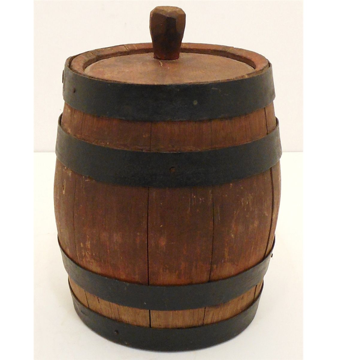Vintage Small Wood Powder Keg