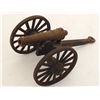 Image 8 : Lot of Four Toy Brass and Cast Cannons