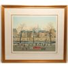 Image 1 : Michel Delacroix Lithograph of Paris