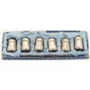Image 2 : Set of 6 Sterling Silver Shakers