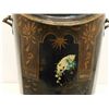 Image 2 : Victorian Tole Ware Painted Kindling Box