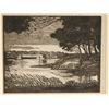 Image 8 : Lot of Late 19th Century Etchings and Lithographs